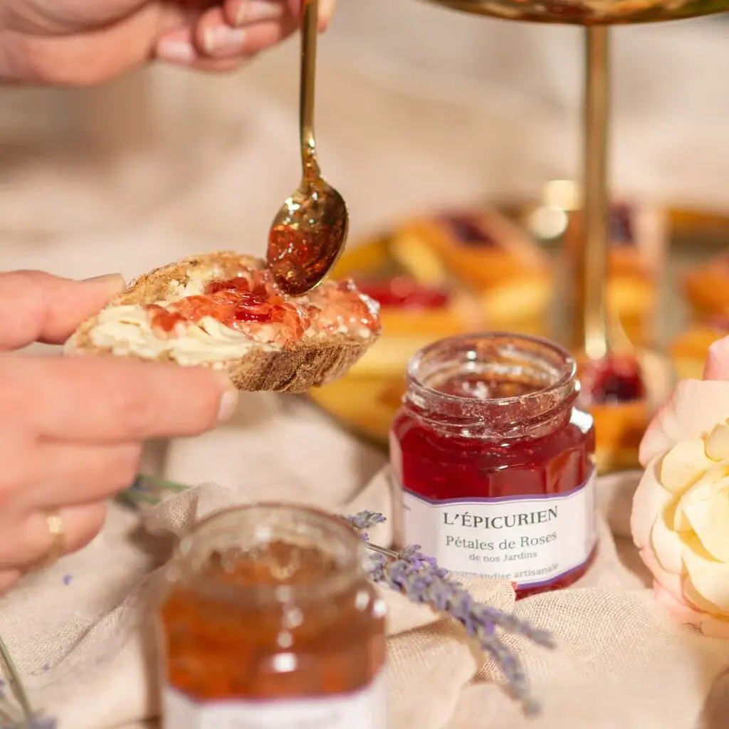 The French Farm - Wholesale Jam/Jelly - L'Epicurien Rose Petal Confit - 4.4oz1