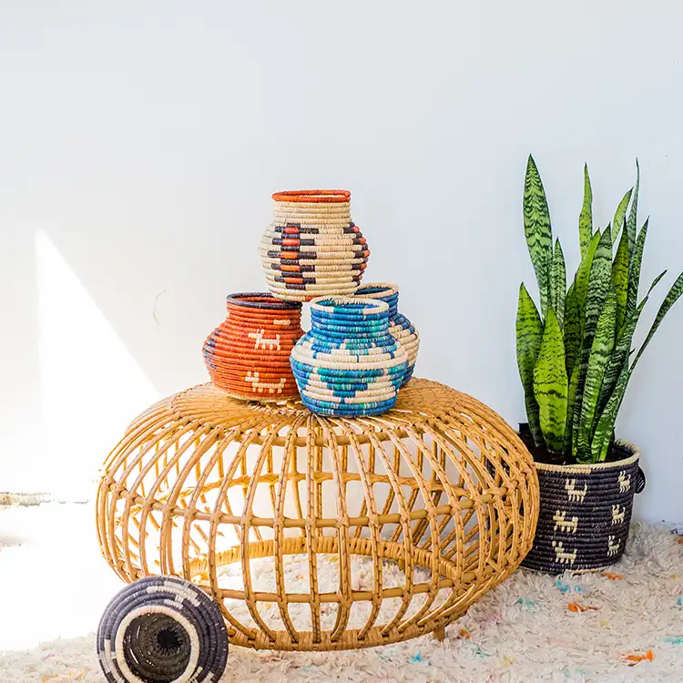 Waasiwolves – Engroshandel Pyntetallerken/skål – Pakke med 6 Olla Kurve1