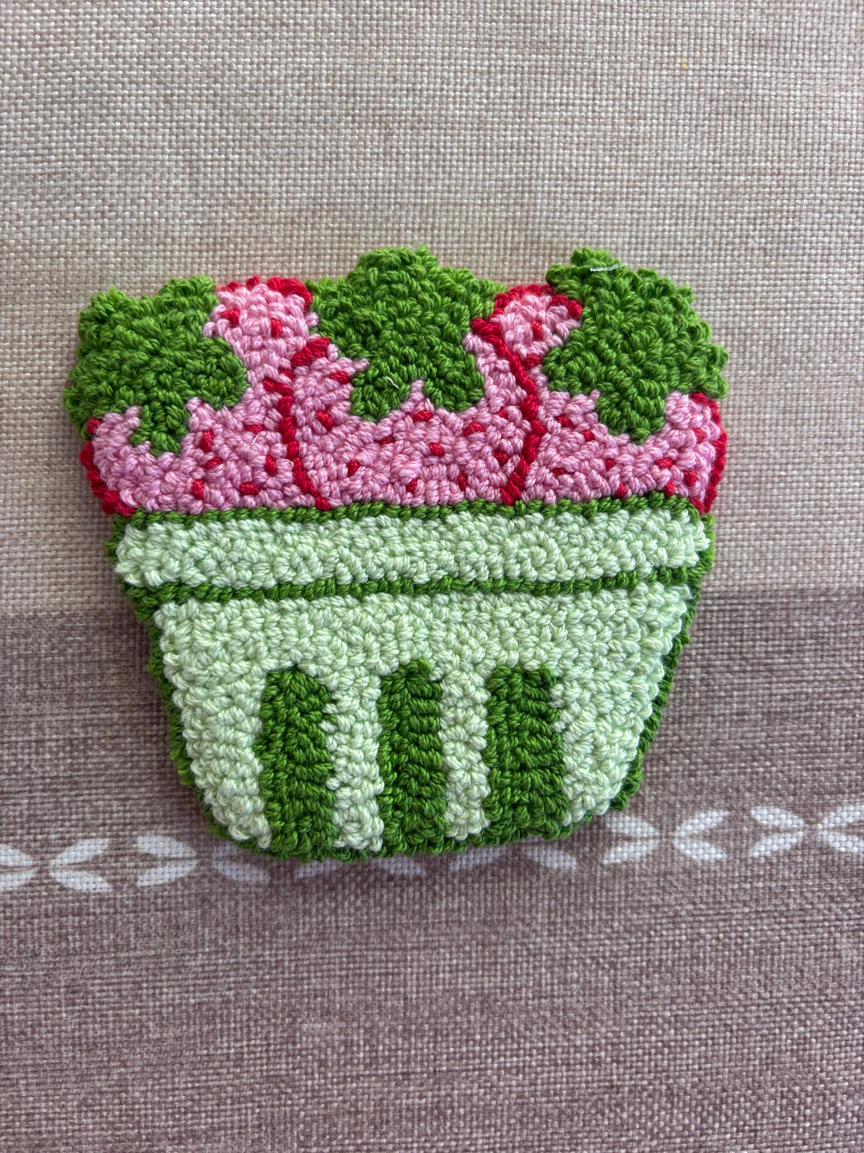 Honey Punches – Großhandel Untersetzer – Stanznadel-Tassenuntersetzer, Erdbeer-Schmetterling, Untersetzer5