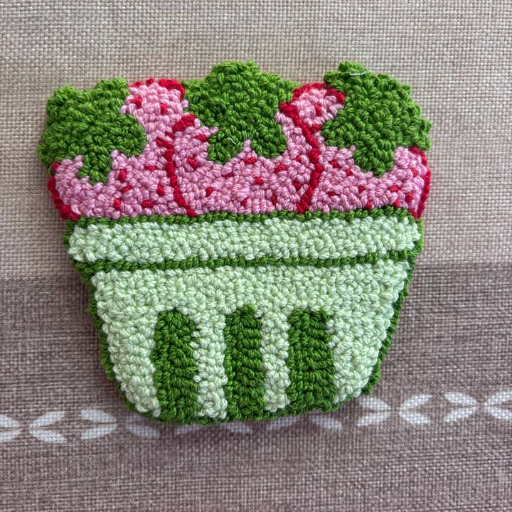 Honey Punches – Großhandel Untersetzer – Stanznadel-Tassenuntersetzer, Erdbeer-Schmetterling, Untersetzer5