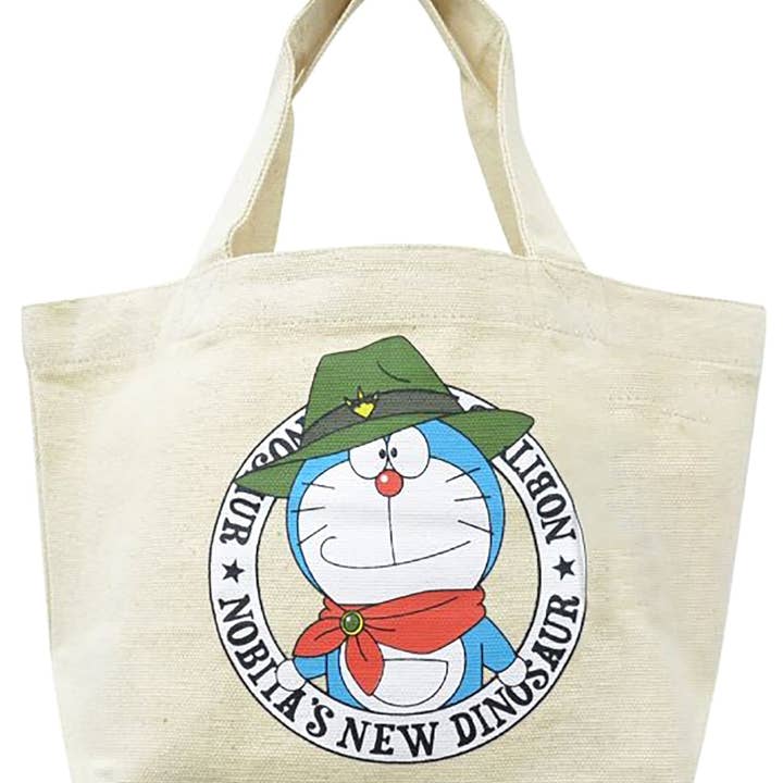 LASR - Wholesale Tote Bag - Women's - Doraemon Nobita's New Dinosaur Canvas Tote