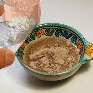 Zakia's Morocco - Wholesale Skincare Face Mask - Organic Moroccan Ghassoul "Rhassoul" Clay Face and Hair Mask - Orange Blossom - 8 oz.