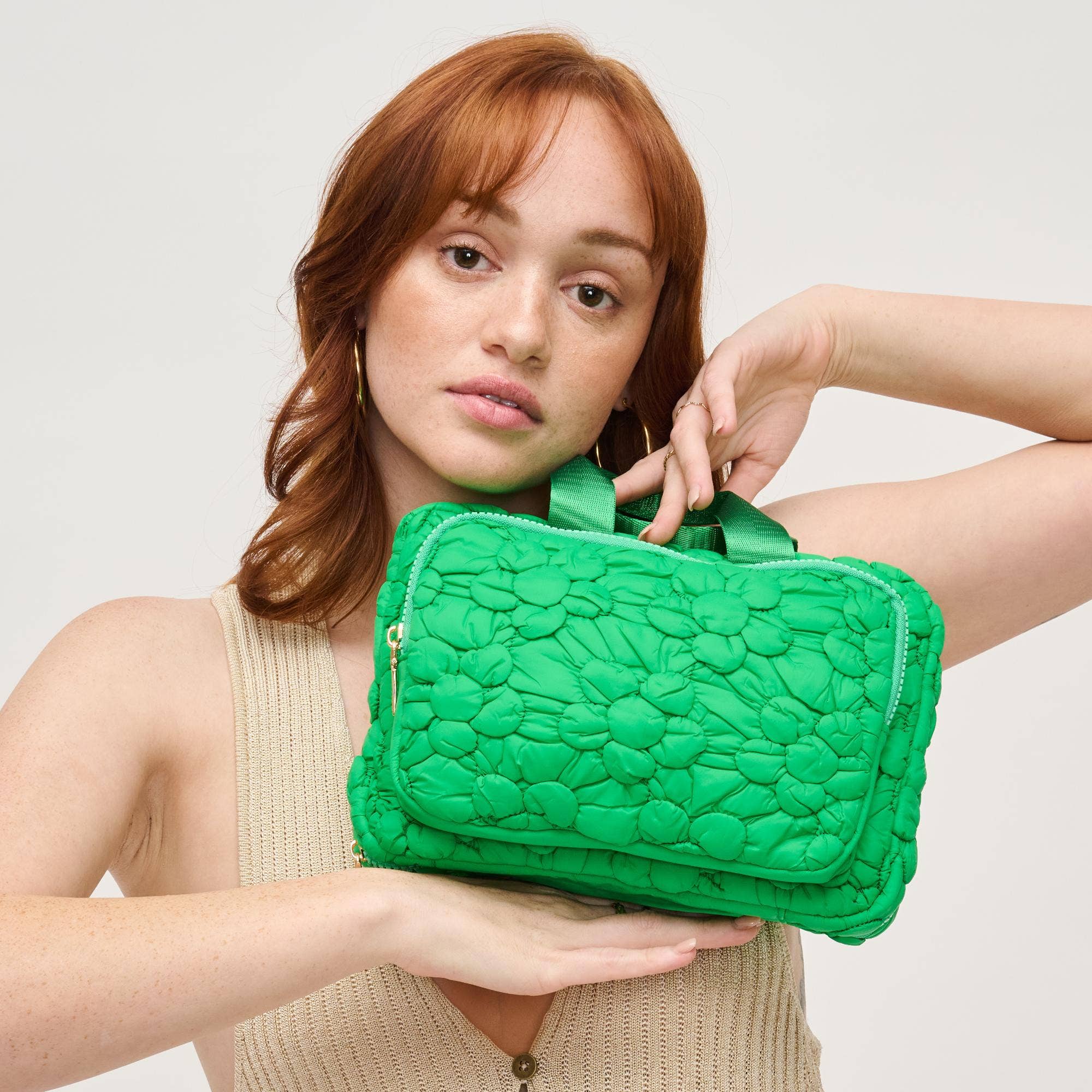 Urban Expressions - Vente Trousse de toilette – femme - Organisateur de voyage Petal Plush en nylon6