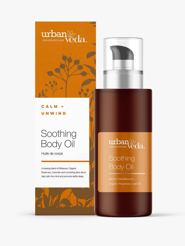 Soothing Calendula & Vitamin E Body Oil 100ml Urban Veda for wholesale by Urban Veda