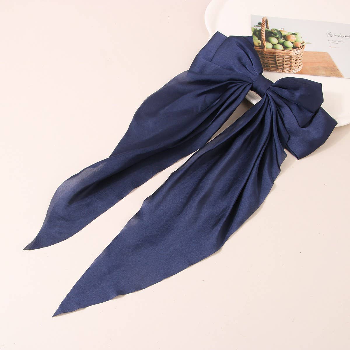 NINEXIS - Wholesale Hair Bow - Women's - CWAHA1104_SIMPLE TEMPERAMENT BOW HAIR CLIP6