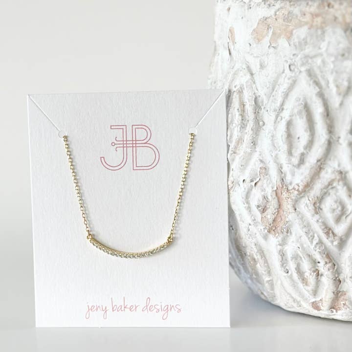 Dylan Necklace, Cz for wholesale by Jeny Baker Designs