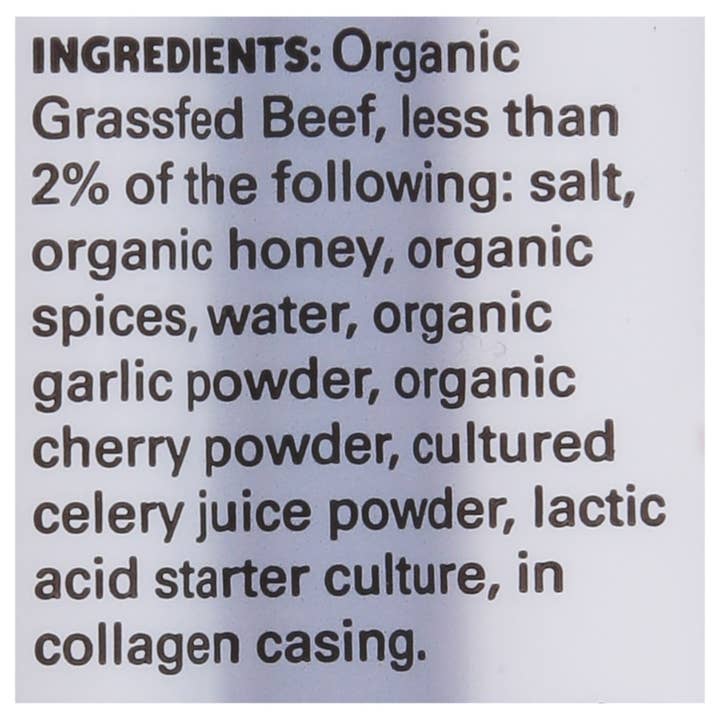 Everyday Supply Co - Wholesale Jerky - Mighty Organic - Bfstk Og2 Grsfd Original - Cs Of 24-1 Oz1