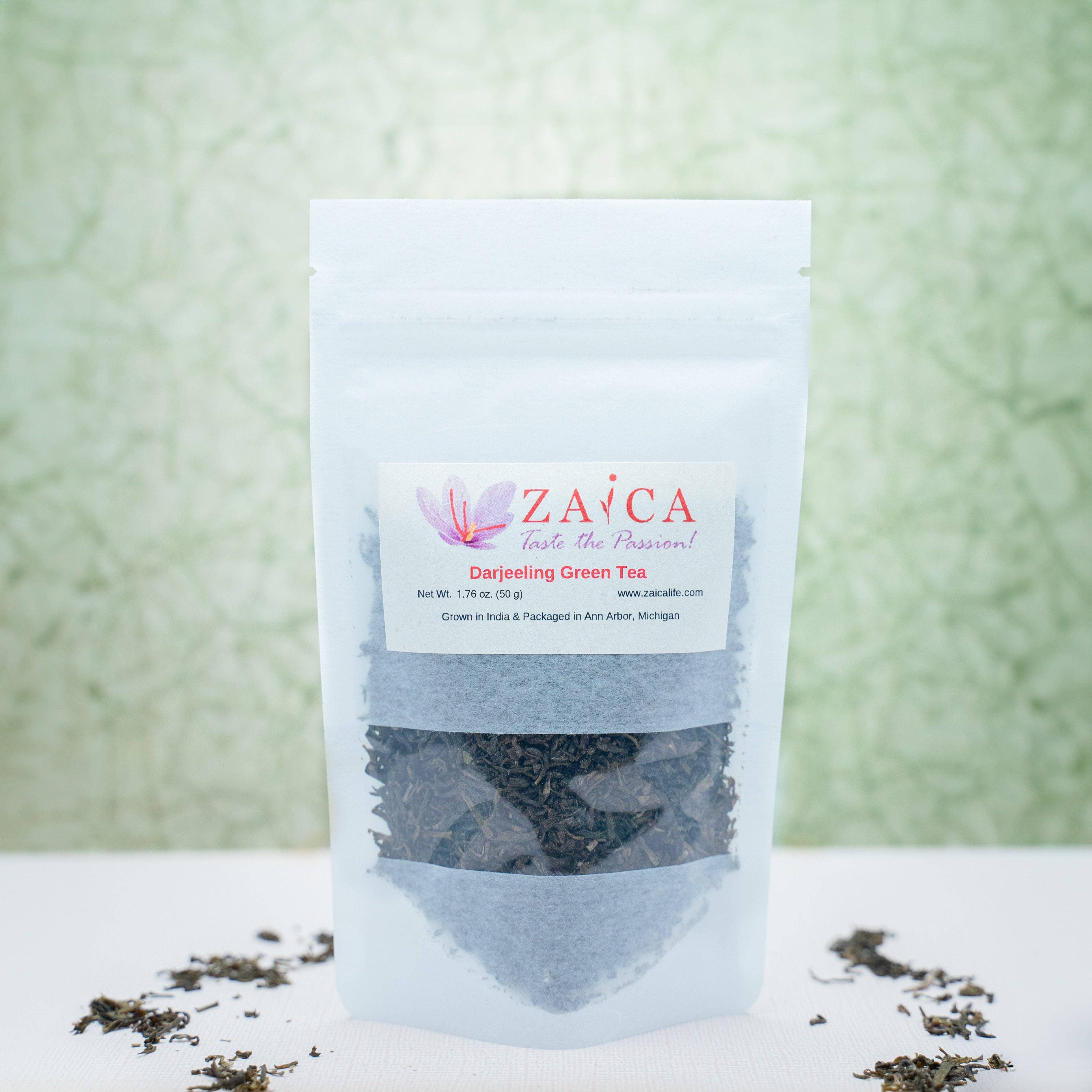 Zaica Life - Wholesale Loose Tea - Darjeeling Green Tea3