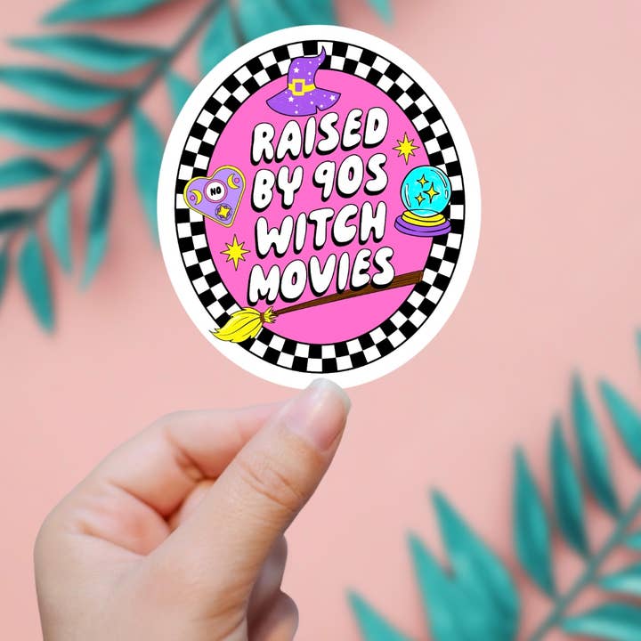 EnchantingSunshine - Vente Autocollant - Autocollant Raised By 90's Witch Movies