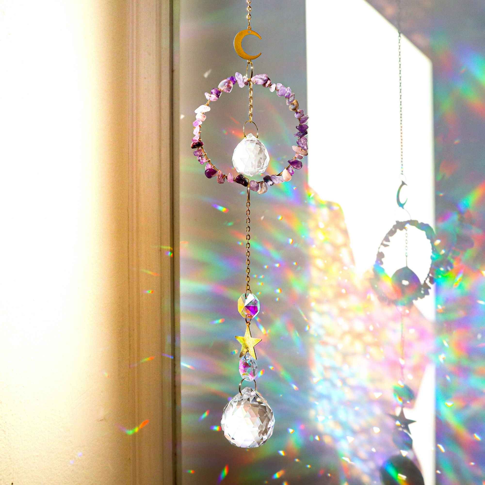 LilAryenne | Jewelry & Suncatchers (Import Fees Covered) - Wholesale Suncatcher - Gemstone Suncatcher – Spiritual Crystal Decor0