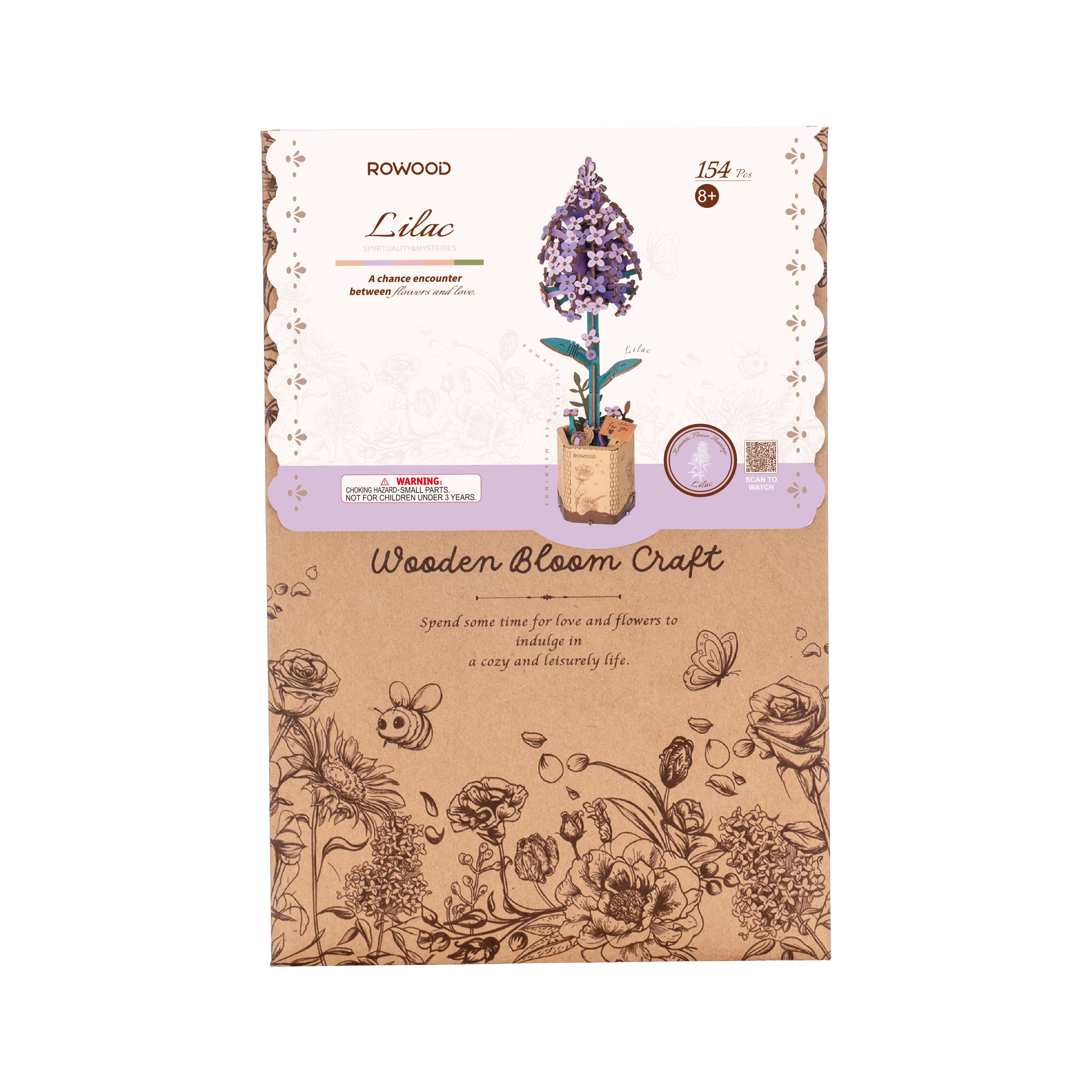 Robotime - Wholesale DIY Craft Kit - Lilac