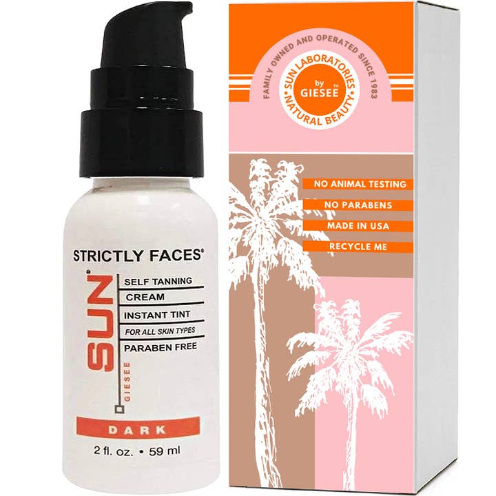 Sun Laboratories Dark Strictly Faces Creme 2 oz. for wholesale by Sun Laboratories