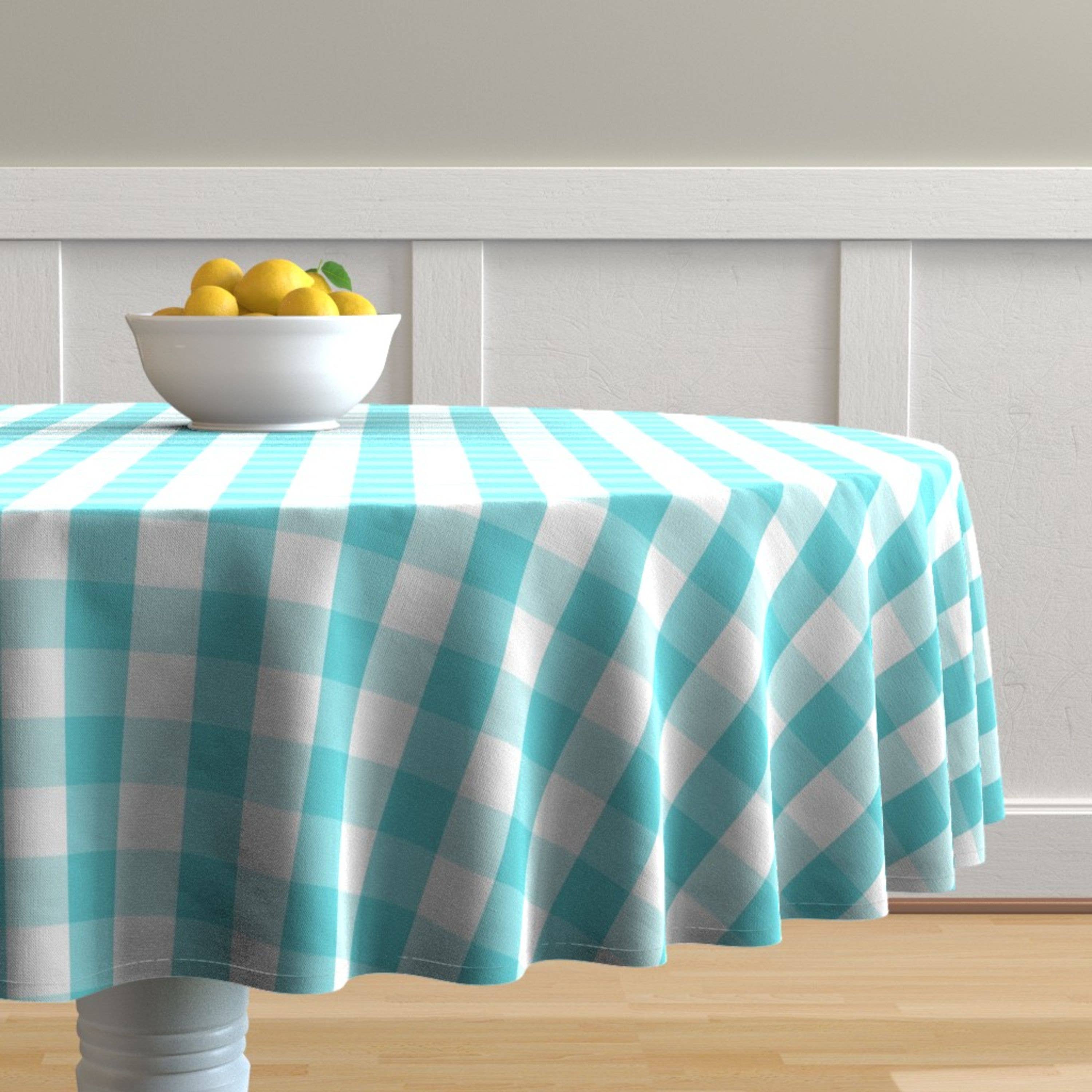 Fabstyles - Wholesale Tablecloth - Fabstyles Country Check High-Quality Tablecloth9
