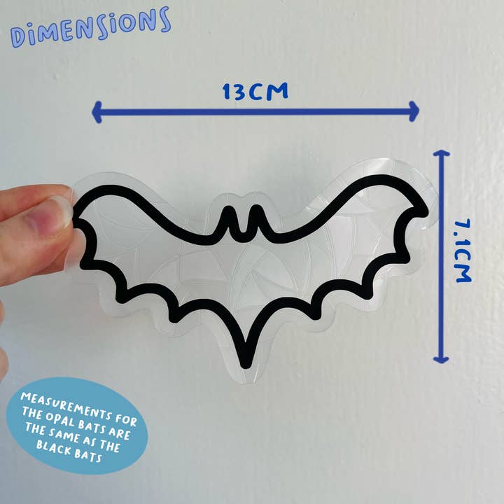 Poppodopolis – wholesale Suncatcher – Opal Bat Suncatcher Set2