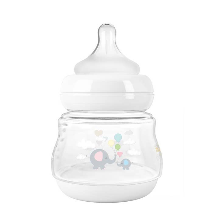 Little Martin's Drawer - Vendita all'ingrosso Biberon - Bottiglia per latte capezzolo con tappo senza BPA, 5oz, 1 confezione