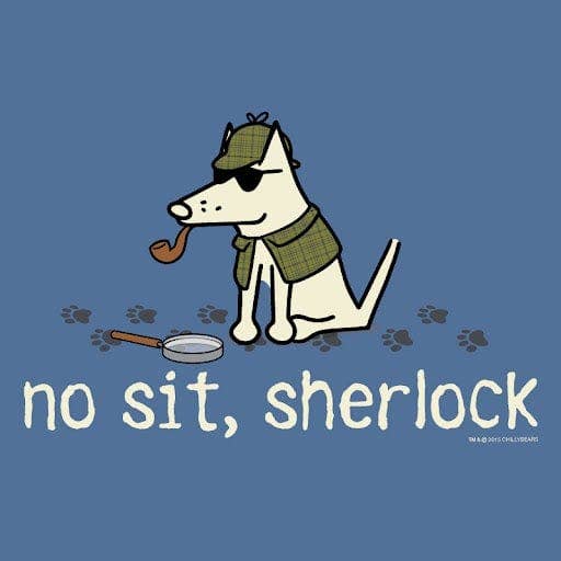 Pierre Bleue No Sit, Sherlock - T-shirt classique en vente sur Faire1