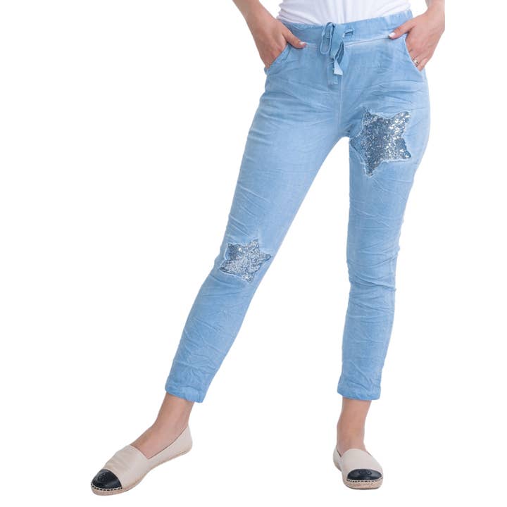 20781 Jeans Vera May italiensk fremstillet buks for engroshandel hos VeraMay