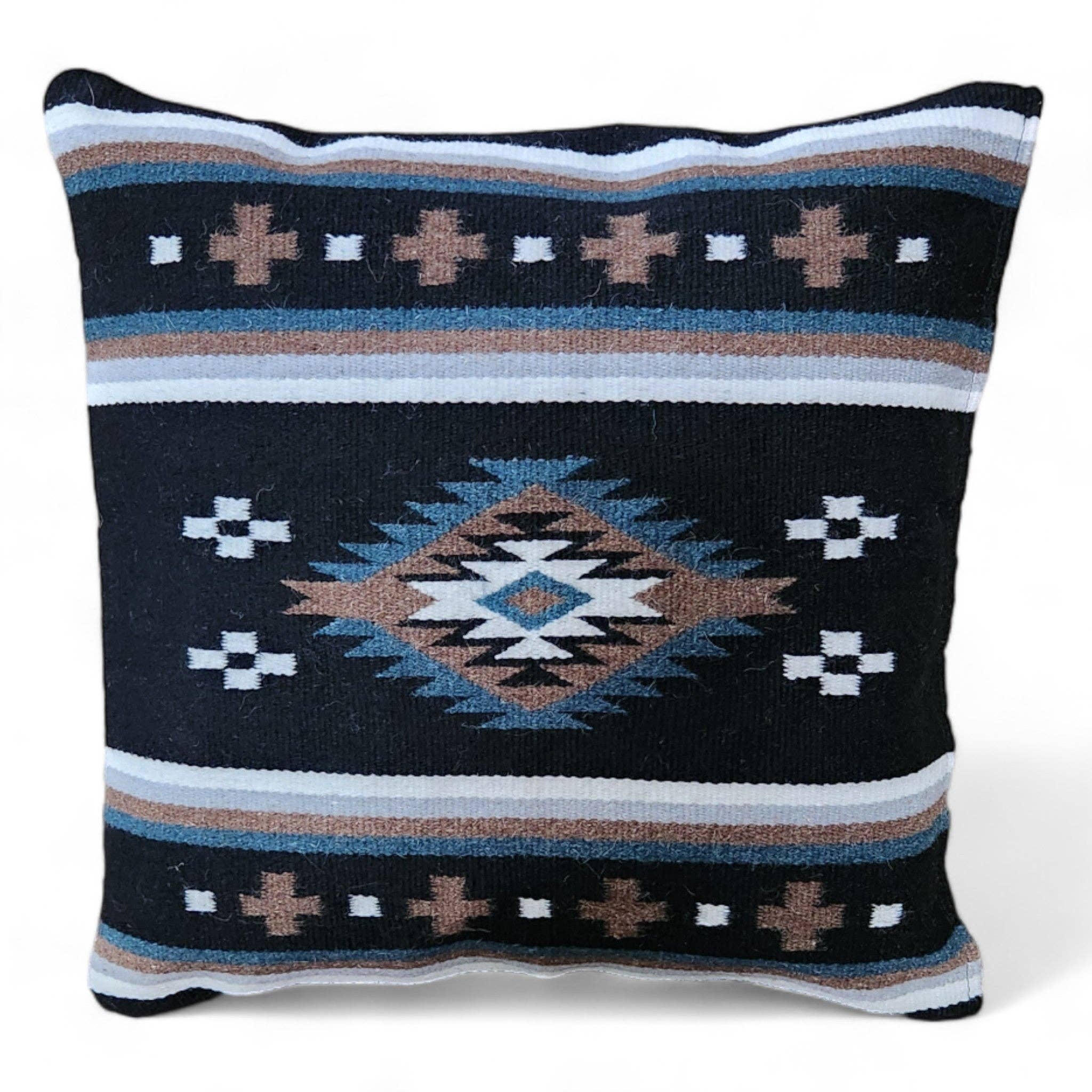 Ranch Junkie - Wholesale Throw Pillow Cover - 20 X 20 Handwoven Wool Southwestern Pillows - Western Pillow Covers9