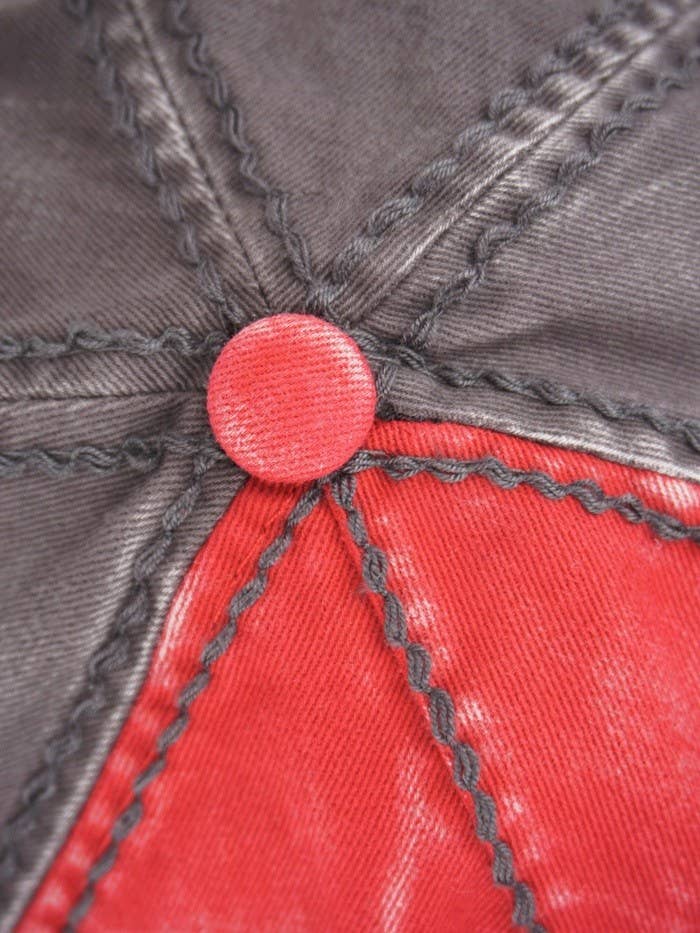 Olive & Pique - Wholesale Honkbalpet - Dames - Sunflower Bejeweled Glitz tweekleurige pet, verstelbaar0