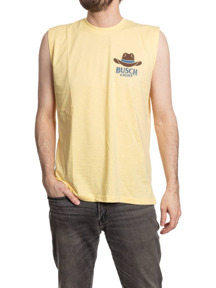 Official Licensed Busch Light Country Sleeveless T-shirt for wholesale by Calhoun Sportswear