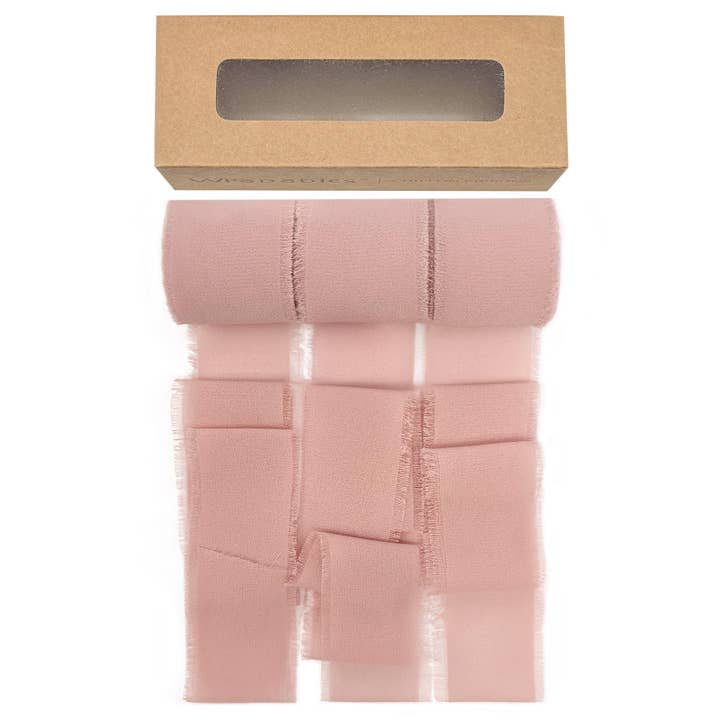 Wrapables.com - Wholesale Ribbon - Gift Wrapping - Wrapables 1.5 In x 21 Yd Fringe Chiffon Ribbons (3pcs)