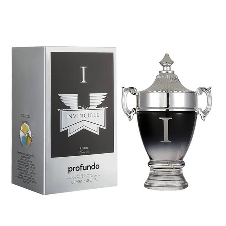 Men's EDP 100ml/3.4 fl.oz INVINCIBLE profundo for wholesale by Deluxe Import Trading