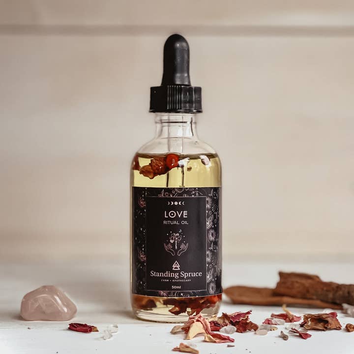 Love Ritual Oil for wholesale by Standing Spruce