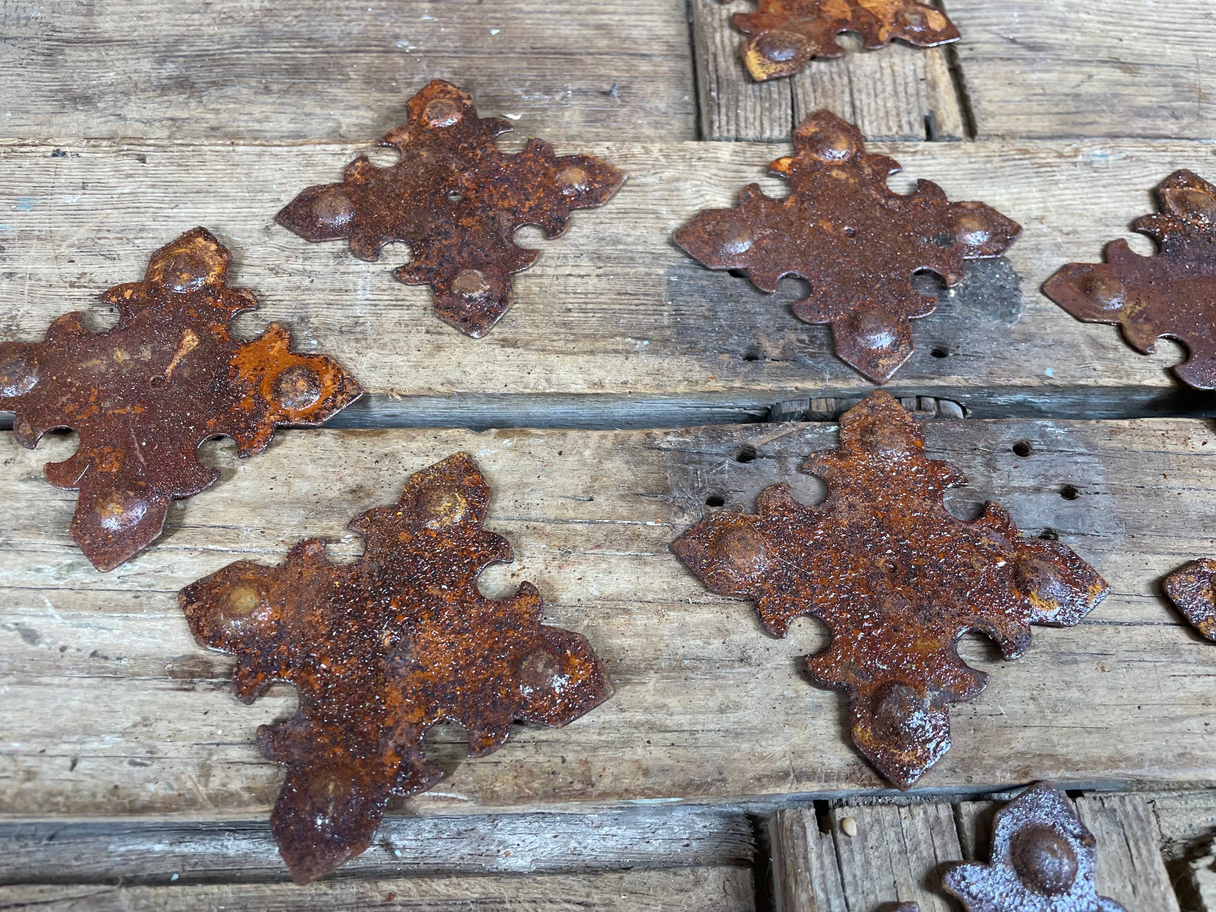 My Amigos Imports - Wholesale Wall Accent - Great Buy-ER-Rustic Iron Medallions- 3 inches-Iron Hardware5