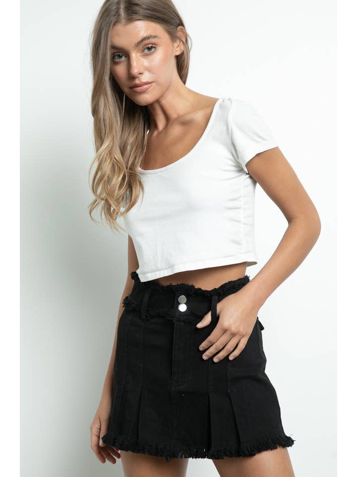 KIWI - Wholesale Skort - Women's - IS2478 Stretch denim skort11