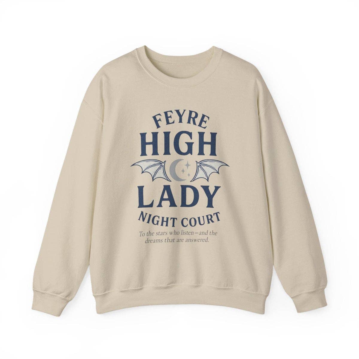 MagicMerchEmporium - Wholesale Graphic Sweatshirt - Women's - Feyre High Lady Night Court Graphic Sweatshirt1
