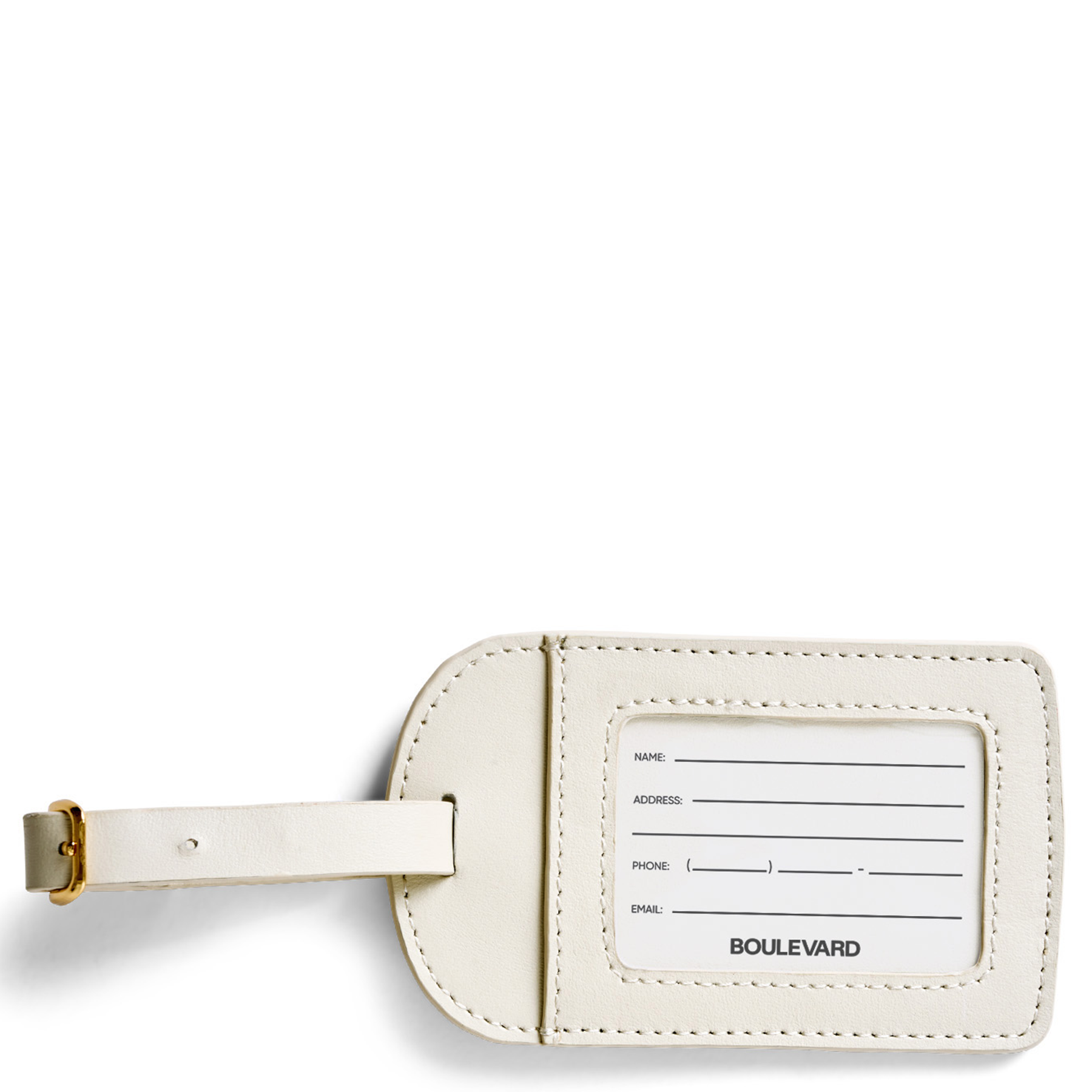 Boulevard - Wholesale Luggage Tag - "Amelia" Leather Luggage Tag (Personalizable)5