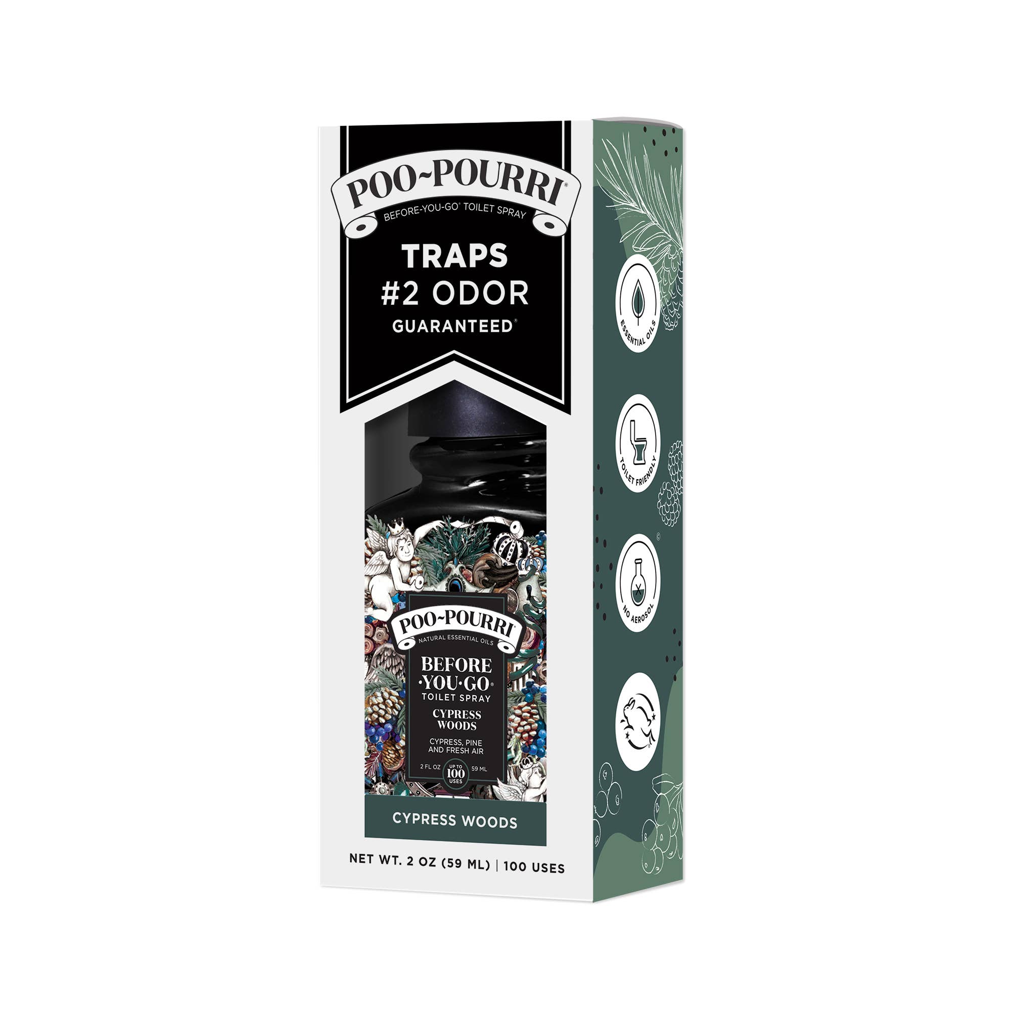 ~Pourri - Wholesale Toilet Spray - Poo~Pourri Cypress Woods 2oz boxed3