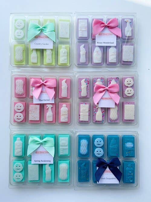Grace Thomas Aromas – wholesale Wax melt – Spring Cleaning Shape Boxes0