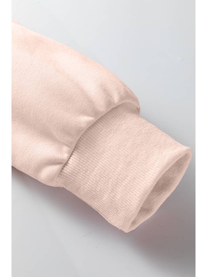 66DISCO - Vente Sweat-shirt – femme - Sweatshirt bénie brodée à col montant taille plus 66 (S-4X)24