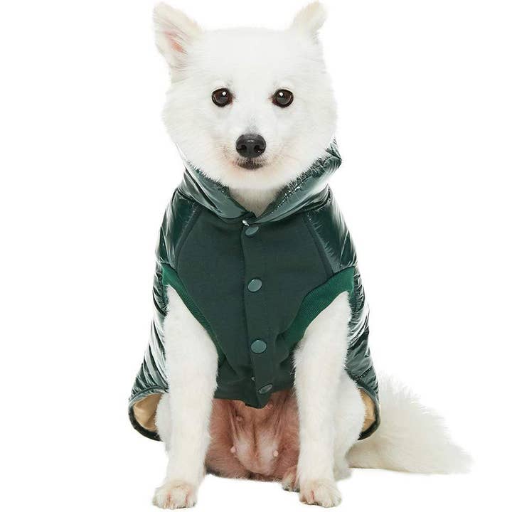 Blueberry Pet - Wholesale Pet Jacket - Dog - Custom-woven& Dyed Puffer Jacket, Flex Chest + Leash Opening7