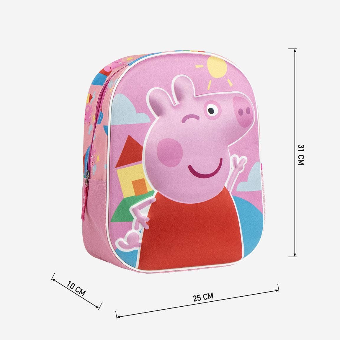 Mastoys, S.L. - Wholesale Backpack - Kids - PEPPA PIG 3D CHILDREN'S BACKPACK - 21000058694