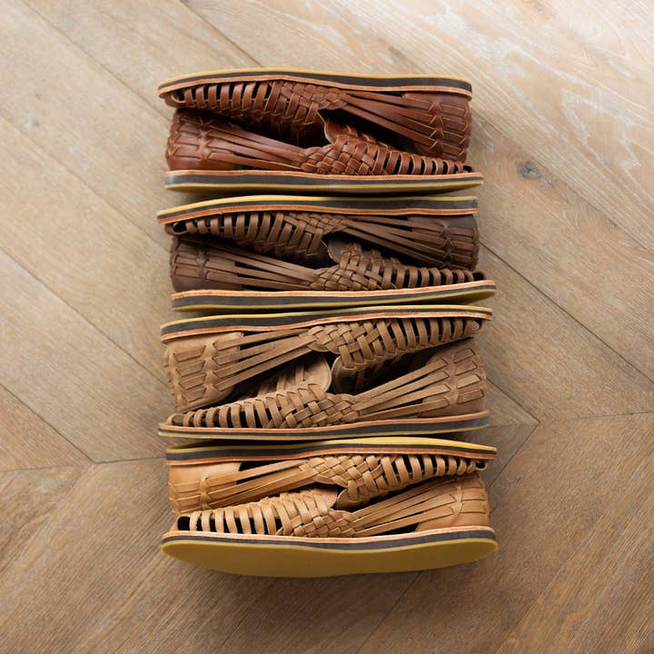 Nisolo - Wholesale Sandals - Men's - Men's Huarache Sandal Tobacco3