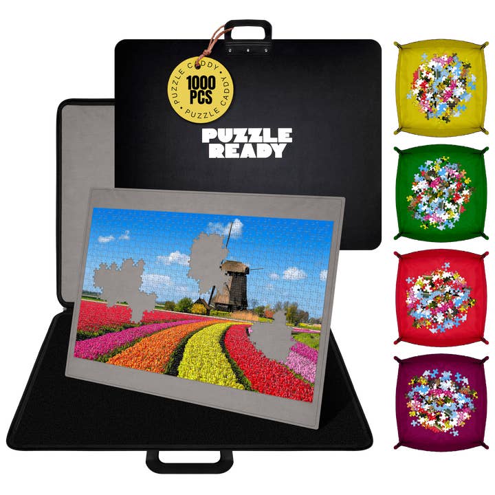 Puzzle Caddy – The Perfect Portable Puzzle Carrier for 1000-1500 Pieces for wholesale by Puzzle Ready