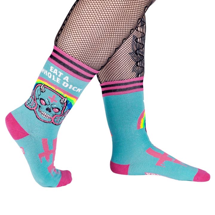 Vriendelijke Advies Crew Sokken voor wholesale door FootClothes LLC