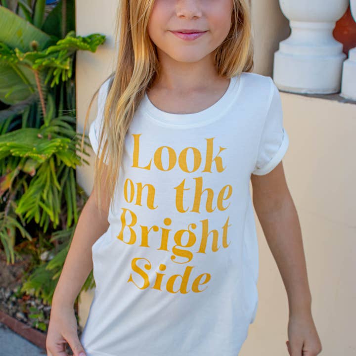 Camiseta con puños enrollados Look On the Bright Side - PREADOLESCENTES para venta al por mayor de Sweet Soul