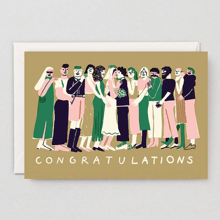 Wrap - Wholesale Congratulations Card - Congratulations Greetings Card