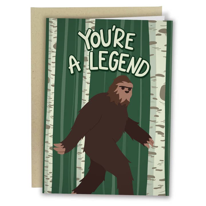 Sleazy Greetings - Wholesale Birthday Card - You're A Legend | Funny Father's Day Card
