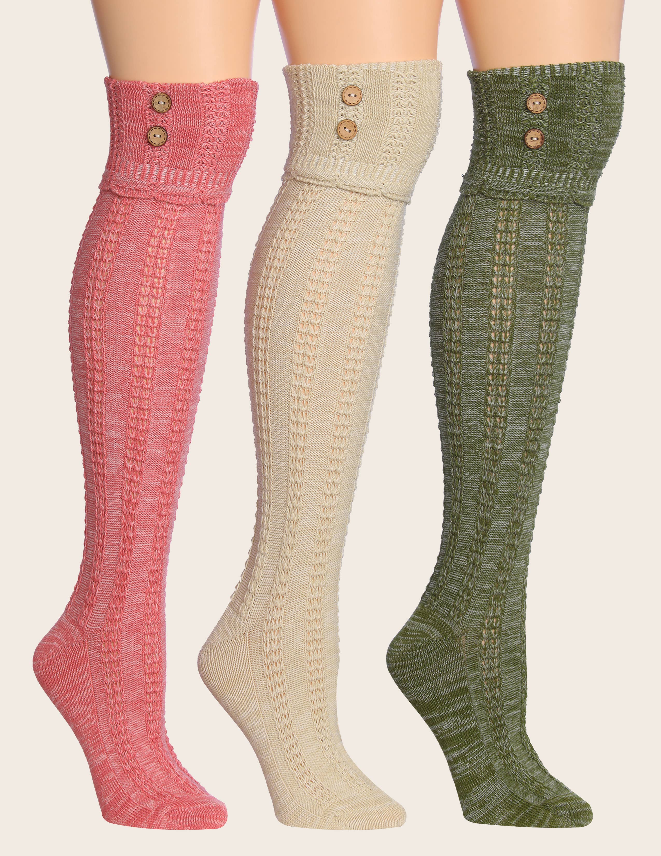 Isadora, Tipi toe, & James Fiallo – Großhandel Socken – Damen – Tipi Toe Damen warme Winter-Kniestocksocken6