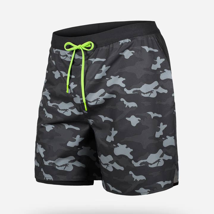 RUNNER'S HIGH 2n1 SHORT : COVERT CAMO for wholesale by BN3TH