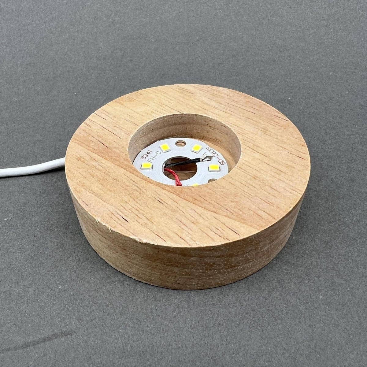 Crystal River Gems LLC - Wholesale Spiritual Stone/Crystal - Rose Quartz Lamp 3 Inch Wood Base Size 2.5 to 3.5 Inches Crystal Decor3