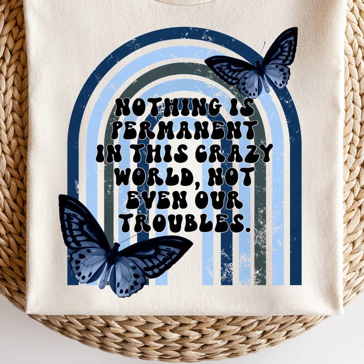 CRAZY WORLD TRANSFER - Transfert DTF pour la vente par Sassy and Sublime