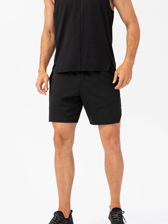 UNISHE - Wholesale Athletic Shorts - Men's - Running Training Men's Quick Dry Gym Shorts YYL010