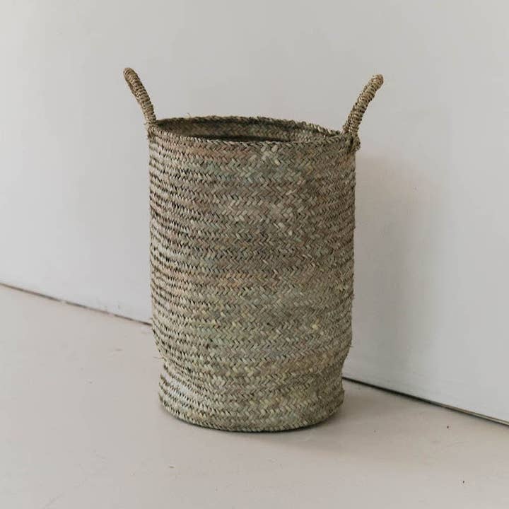 Coe 112 - Vente Paniers - Grand panier tissé en jonc de mer2