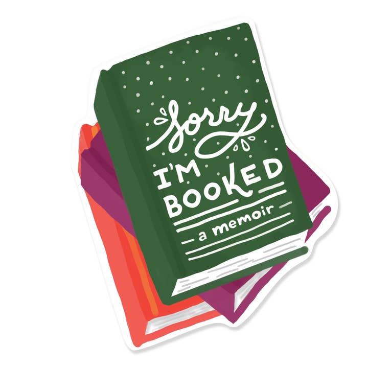 Slightly Stationery - Wholesale Sticker - Booked Sticker | Sorry, I'M Booked Sticker