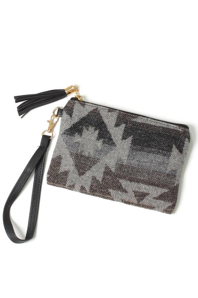 Hana - Wholesale Wristlet - Western Print Pouch Bag with Wristlet3